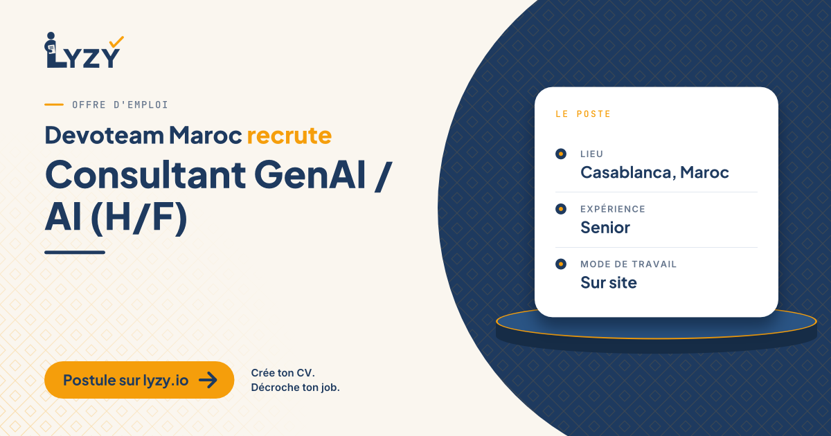 Consultant GenAI / AI (H/F)
