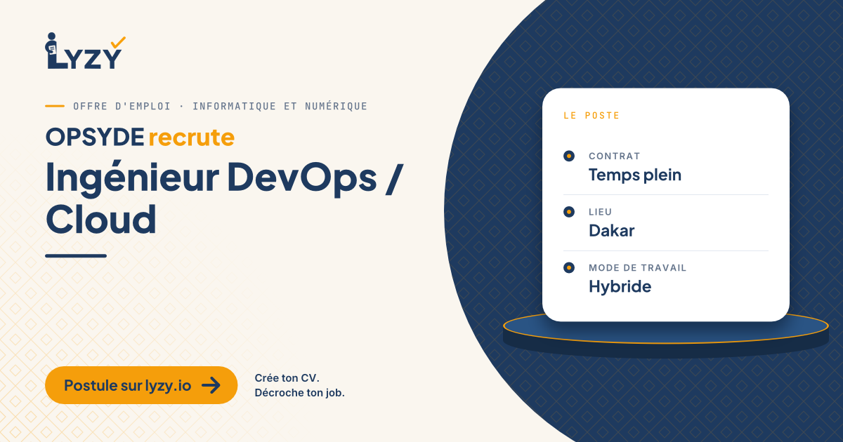Ingénieur DevOps / Cloud