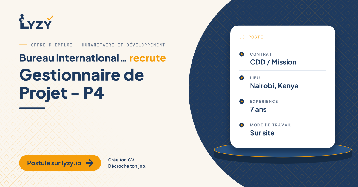 Gestionnaire de Projet - P4