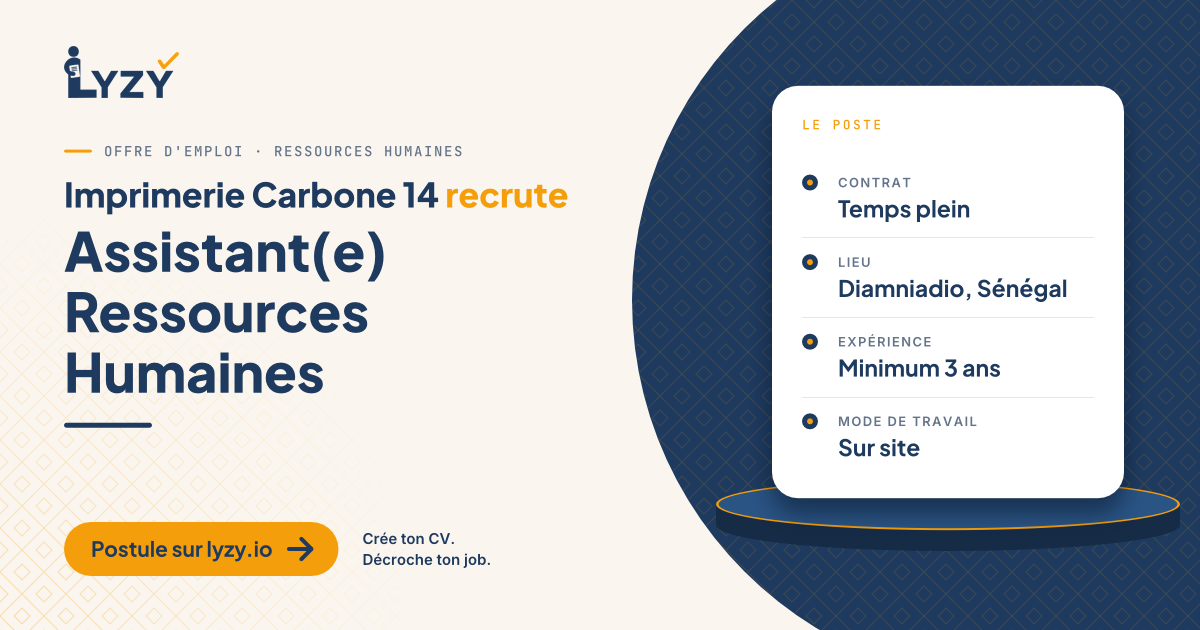 Assistant(e) Ressources Humaines