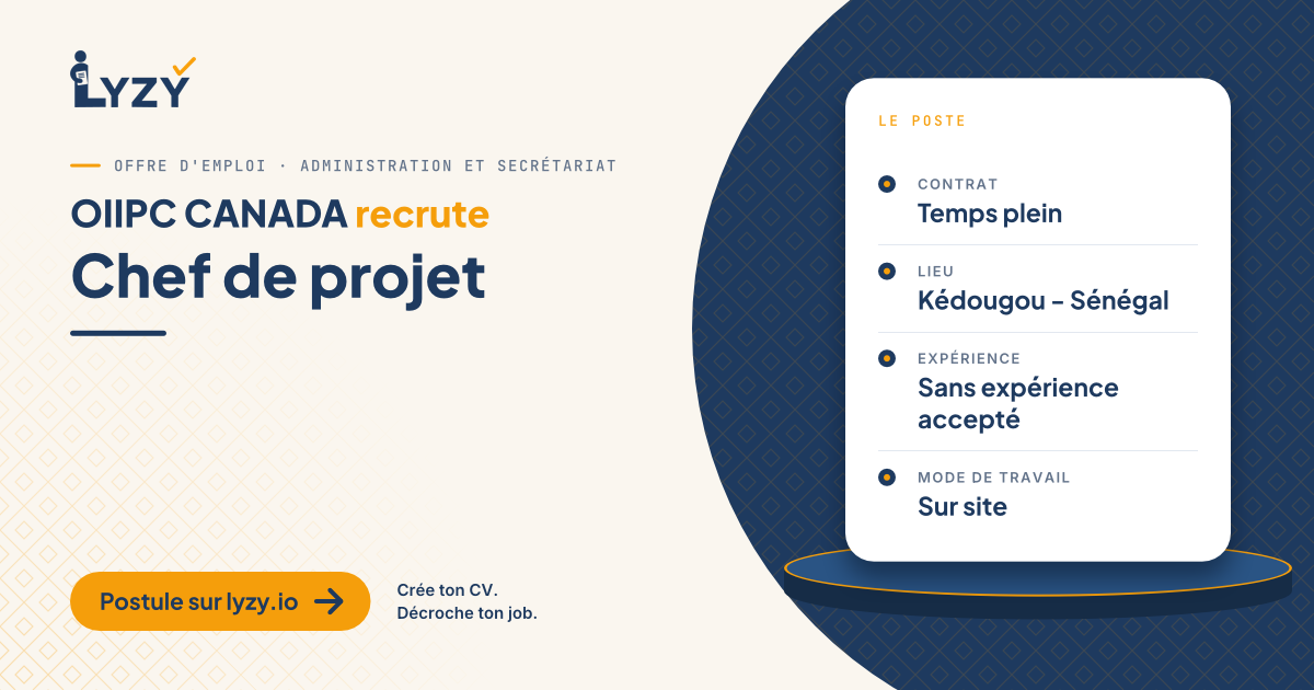 Chef de projet