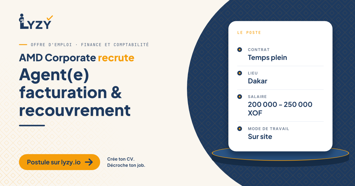 Agent(e) facturation & recouvrement